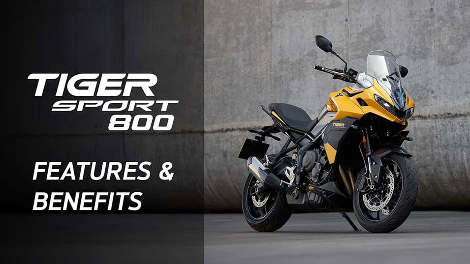 All New Tiger Sport 800 For the Ride